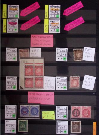 1849-1944, Collection de neufs et d'oblitérés avec