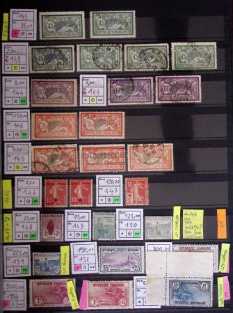 1849-1944, Collection de neufs et d'oblitérés avec