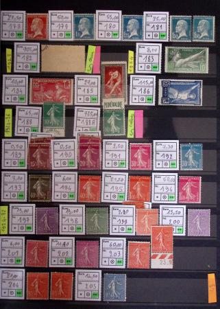 1849-1944, Collection de neufs et d'oblitérés avec