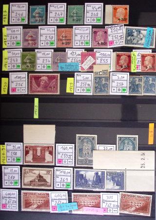 1849-1944, Collection de neufs et d'oblitérés avec
