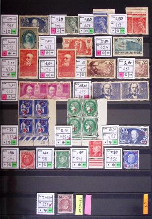 1849-1944, Collection de neufs et d'oblitérés avec