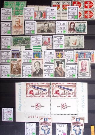 1849-1944, Collection de neufs et d'oblitérés avec