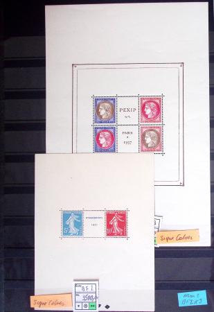 1849-1944, Collection de neufs et d'oblitérés avec
