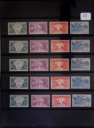 1849-1944, Collection de neufs et d'oblitérés avec