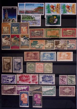 1849-1944, Collection de neufs et d'oblitérés avec