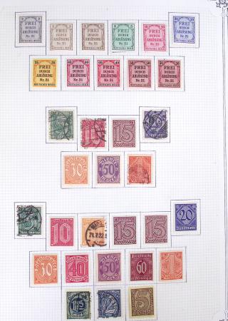 1872-1967, Solide collection d' ALLEMAGNE et territoires