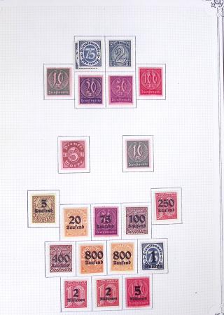 1872-1967, Solide collection d' ALLEMAGNE et territoires