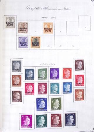 1872-1967, Solide collection d' ALLEMAGNE et territoires