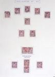 1849-1899, Collection sur pages Y&T avec nombreuses