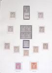 1849-1899, Collection sur pages Y&T avec nombreuses