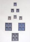 1849-1899, Collection sur pages Y&T avec nombreuses