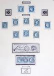 1849-1899, Collection sur pages Y&T avec nombreuses