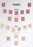 1849-1899, Collection sur pages Y&T avec nombreuses
