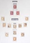 1849-1899, Collection sur pages Y&T avec nombreuses