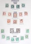 1849-1899, Collection sur pages Y&T avec nombreuses