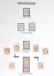 1849-1899, Collection sur pages Y&T avec nombreuses
