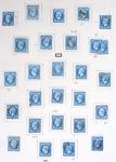 1849-1899, Collection sur pages Y&T avec nombreuses