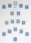 1849-1899, Collection sur pages Y&T avec nombreuses