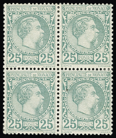 N°6 en bloc de 4, excellent centrage, neuf *, très