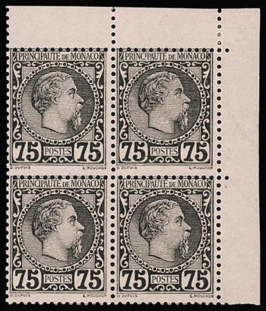 N°8 en bloc de 4 cdf, neuf **, TTB