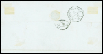 N°3 OBL grille + T15 Guebwiller Haut-Rhin (1849) s