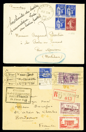 8 plis AFF divers type Paix dont pneumatique hors