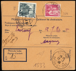 N°369 OBL Taverny (1938) sur mandat de poste inter