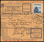 N°369 OBL Taverny (1938) sur mandat de poste inter