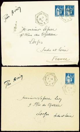 9 lettres et 1 fragment AFF n°288 seul ou en pair
