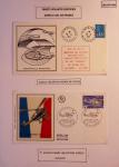 31 plis + cartes postales sur l'aviation française