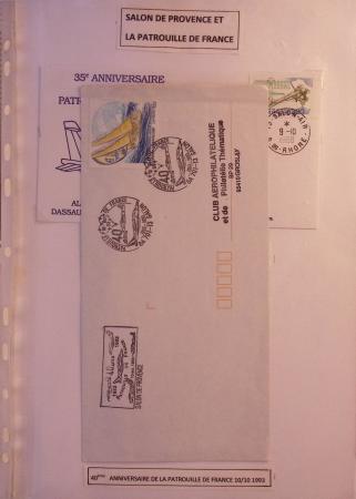 31 plis + cartes postales sur l'aviation française