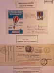 31 plis + cartes postales sur l'aviation française