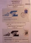 31 plis + cartes postales sur l'aviation française