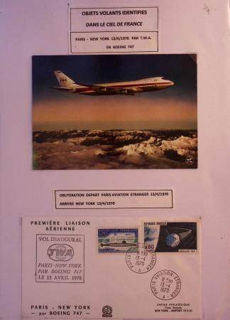 31 plis + cartes postales sur l'aviation française