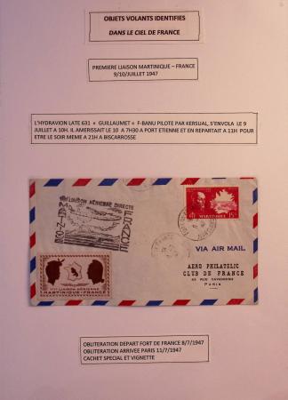 31 plis + cartes postales sur l'aviation française