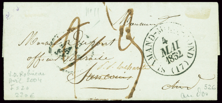 MP "Deb 17 Sancoins" (1832), ind 20. TB