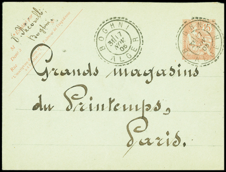 Env. entier postal 15c Mouchon retouché OBL CAD pe