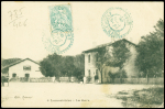 Carte postale AFF n°111 et carte sous bande AFF n°