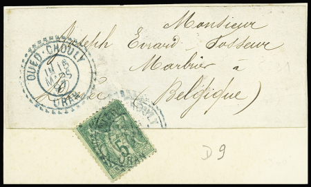 Carte postale AFF n°111 et carte sous bande AFF n°