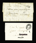 2 lettres : MP "Armée d'Italie (An 2 - 1794) pour 