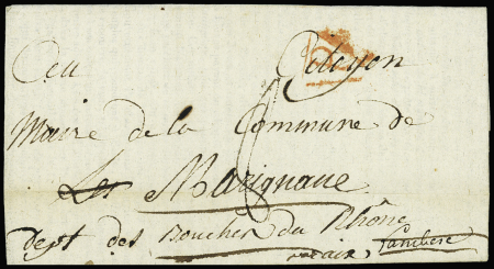MP manuscrite "Deb de Lambesc"