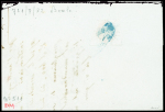 Lettre de Gênes pour Livourne (1847) avec cachet o