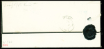 N°13 OBL étoile muette bleue + CAD bleu "3e Paris