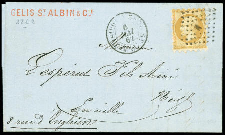 N°13, piquage Susse, OBL losange de points "A" + C