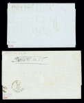 5 lettres AFF n°16 (+ divers) OBL diverses dont gr