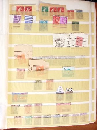 1849-1940, Small all world assembly in stockbook, noted