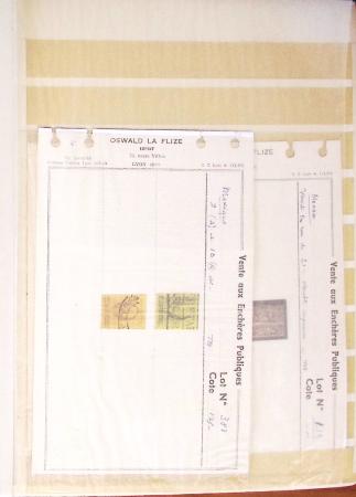 1849-1940, Small all world assembly in stockbook, noted