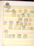 1849-1940, Small all world assembly in stockbook, noted