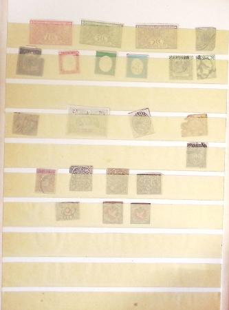 1849-1940, Small all world assembly in stockbook, noted