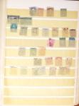 1849-1940, Small all world assembly in stockbook, noted